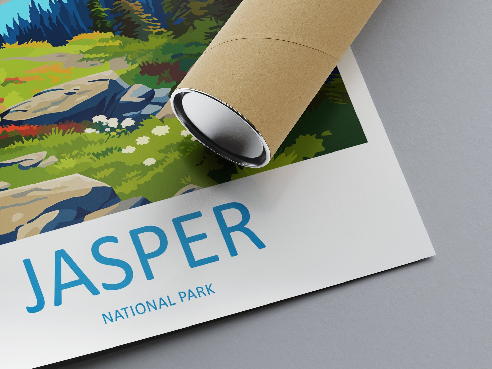 Jasper National Park Travel Print Wall Art Jasper National Park Wall Hanging Home Décor Jasper National Park Gift Art Lovers Canada Art Gift