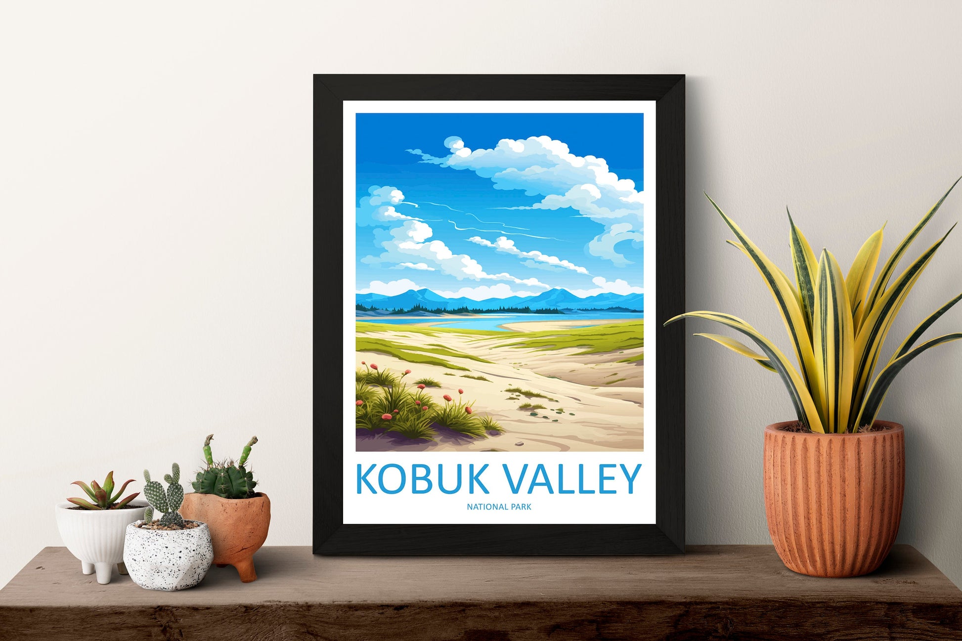 Kobuk Valley National Park Travel Print Wall Art Kobuk Valley Wall Hanging Home Décor Kobuk Valley Gift Art Lovers Alaska Art Lover Gift
