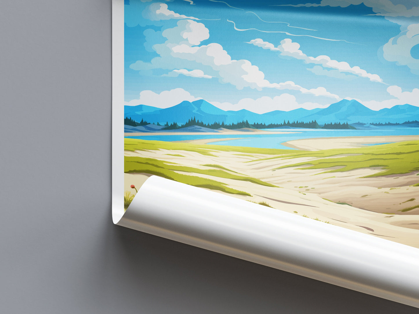 Kobuk Valley National Park Travel Print Wall Art Kobuk Valley Wall Hanging Home Décor Kobuk Valley Gift Art Lovers Alaska Art Lover Gift