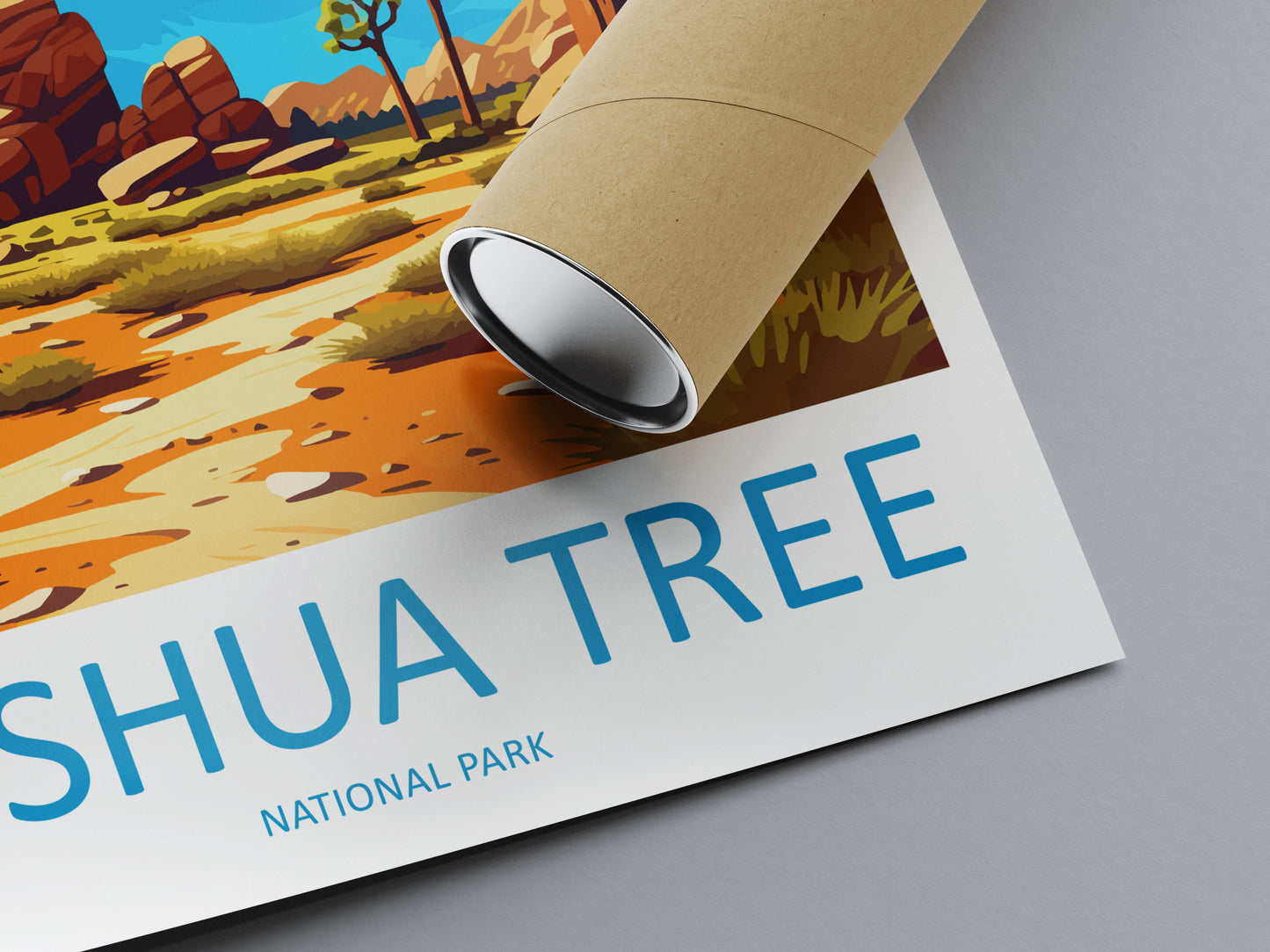 Joshua Tree National Park Travel Print Wall Art Joshua Tree Wall Hanging Home Décor Joshua Tree Gift Art Lovers California Art Lover Gift