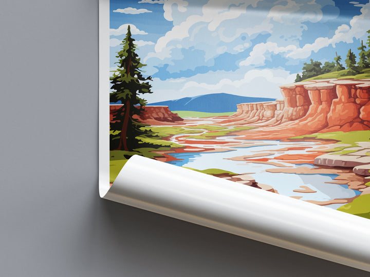 Hot Springs National Park Travel Print Wall Art Hot Springs Wall Hanging Home Décor Hot Springs Gift Art Lovers Hot Springs Art Lover Gift