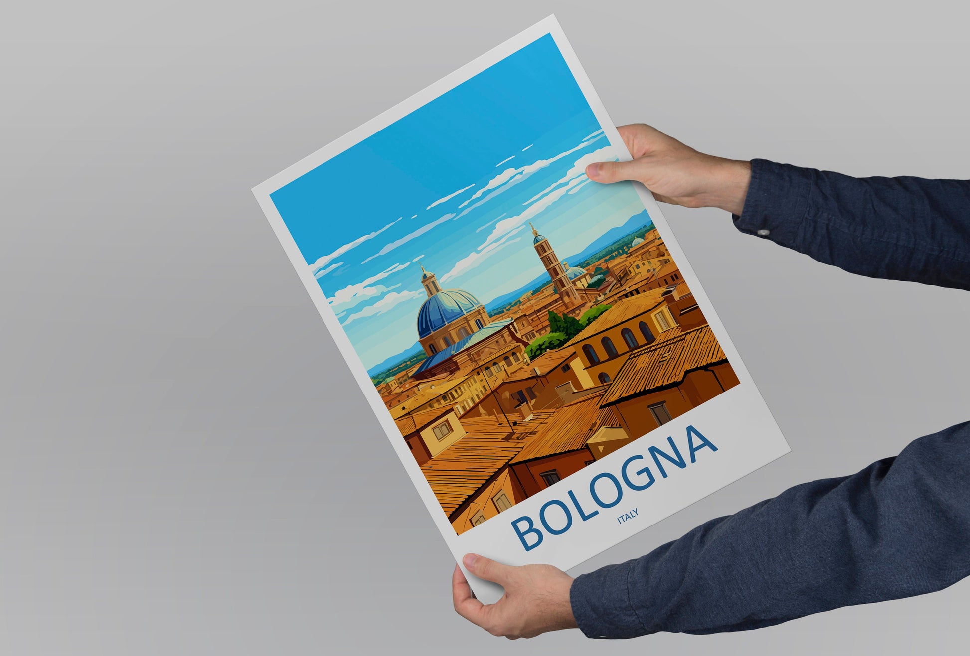 Bologna Travel Print Wall Art Bologna Wall Hanging Home Decoration Bologna Gift Art Lovers Wall Art Print Art Bologna Travel Print Italy Art