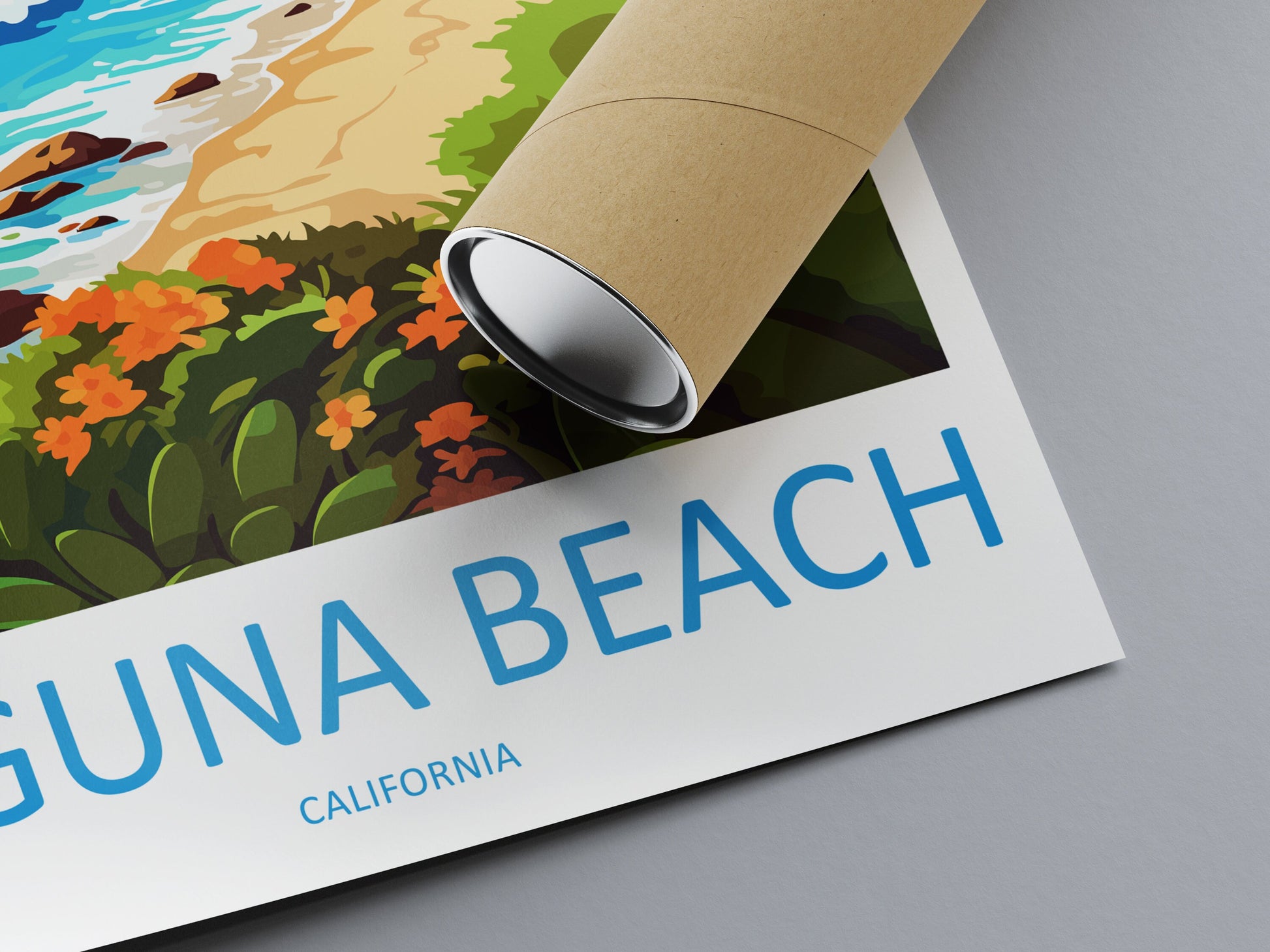Laguna Beach Travel Print Wall Art Laguna Beach Wall Hanging Home Décor Laguna Beach Gift Art Lovers California Art Lover Gift