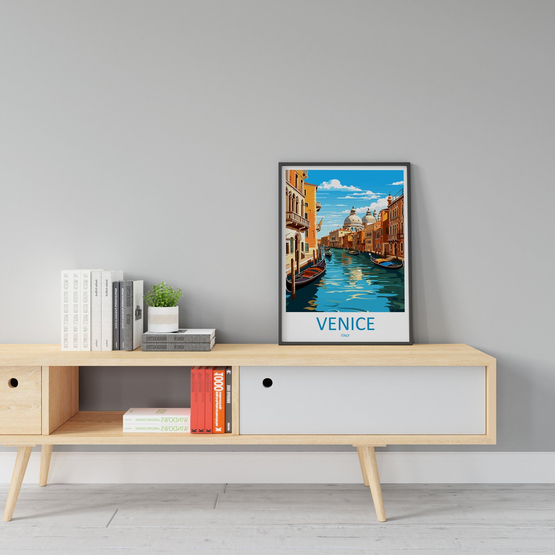 Venice Travel Print Wall Art Venice Italy Wall Hanging Home Decoration Venice Gift Art Lovers Wall Art Print Venice Italy St. Mark's Square