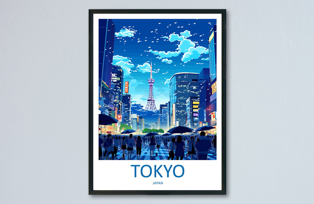 Japan Travel Print Wall Art Japan Wall Hanging Home Décor Japan Gift Art Lovers Tokyo Art Lover Gift Tokyo Travel Gift