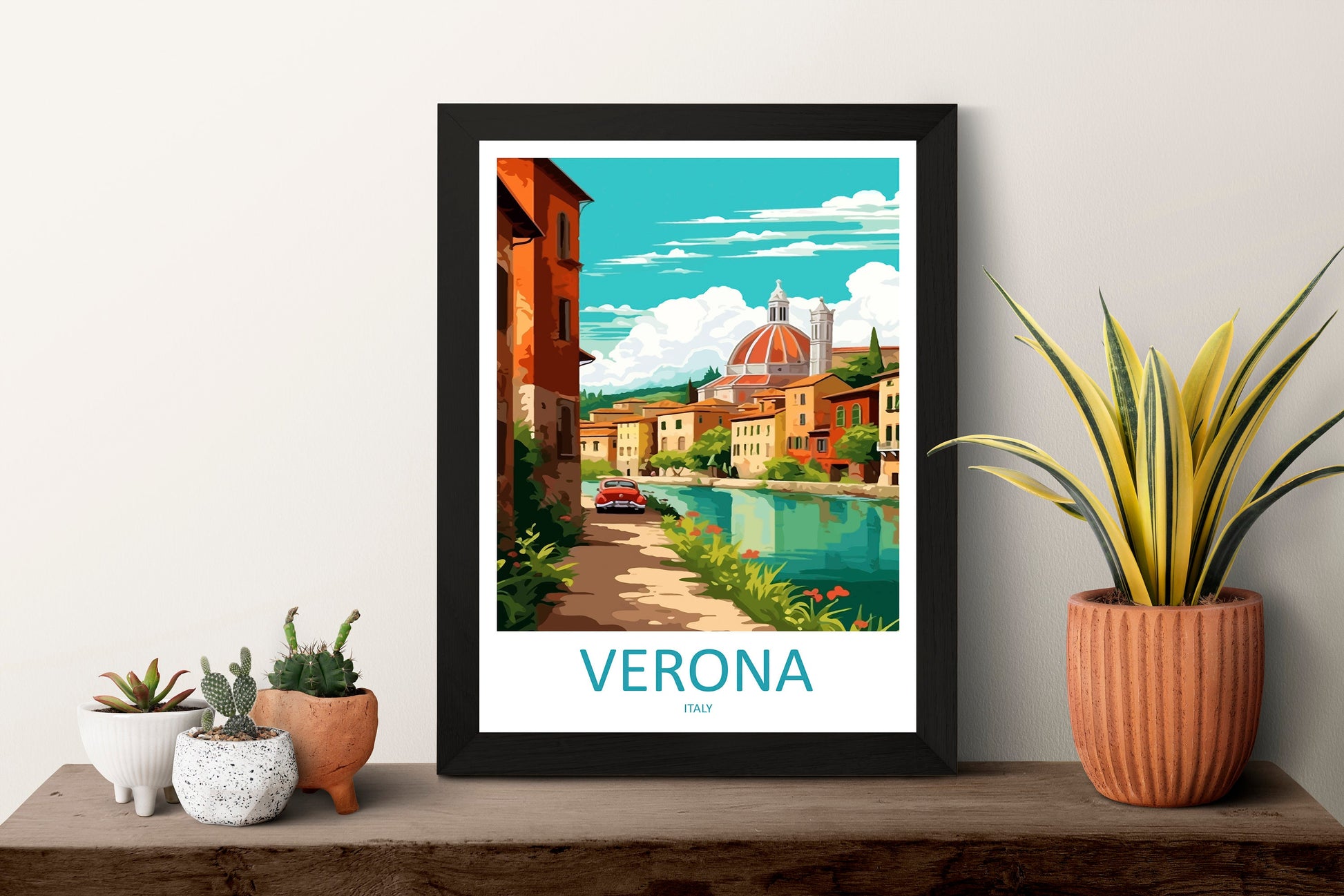 Verona Travel Print Wall Art Verona Italy Wall Hanging Home Decoration Verona Gift Art Lovers Wall Art Print Verona Italy Wall Art Poster