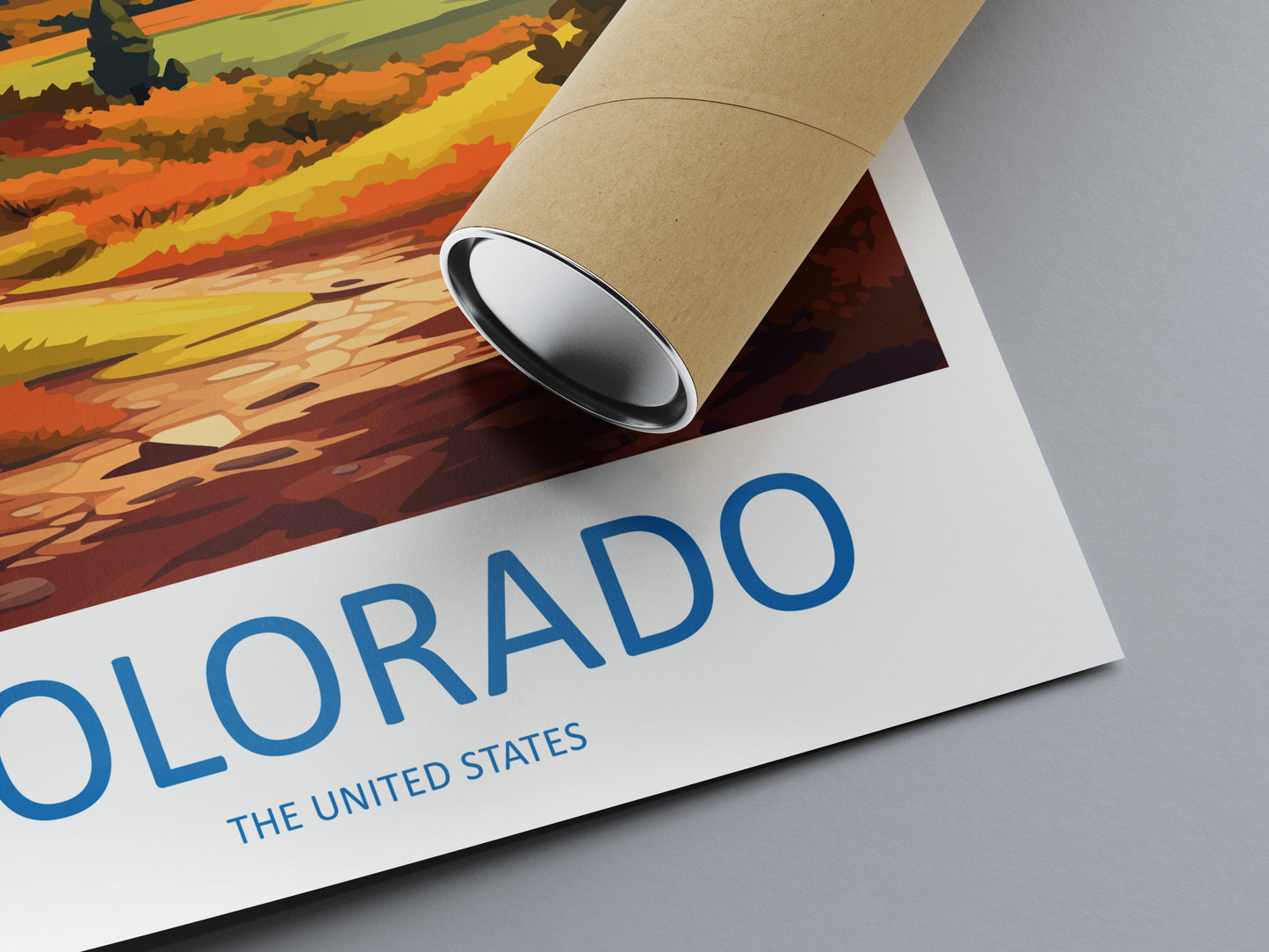 Colorado Travel Print Wall Art Colorado Wall Hanging Home Décor Colorado Gift Art Lovers Colorado Art Gift Lover
