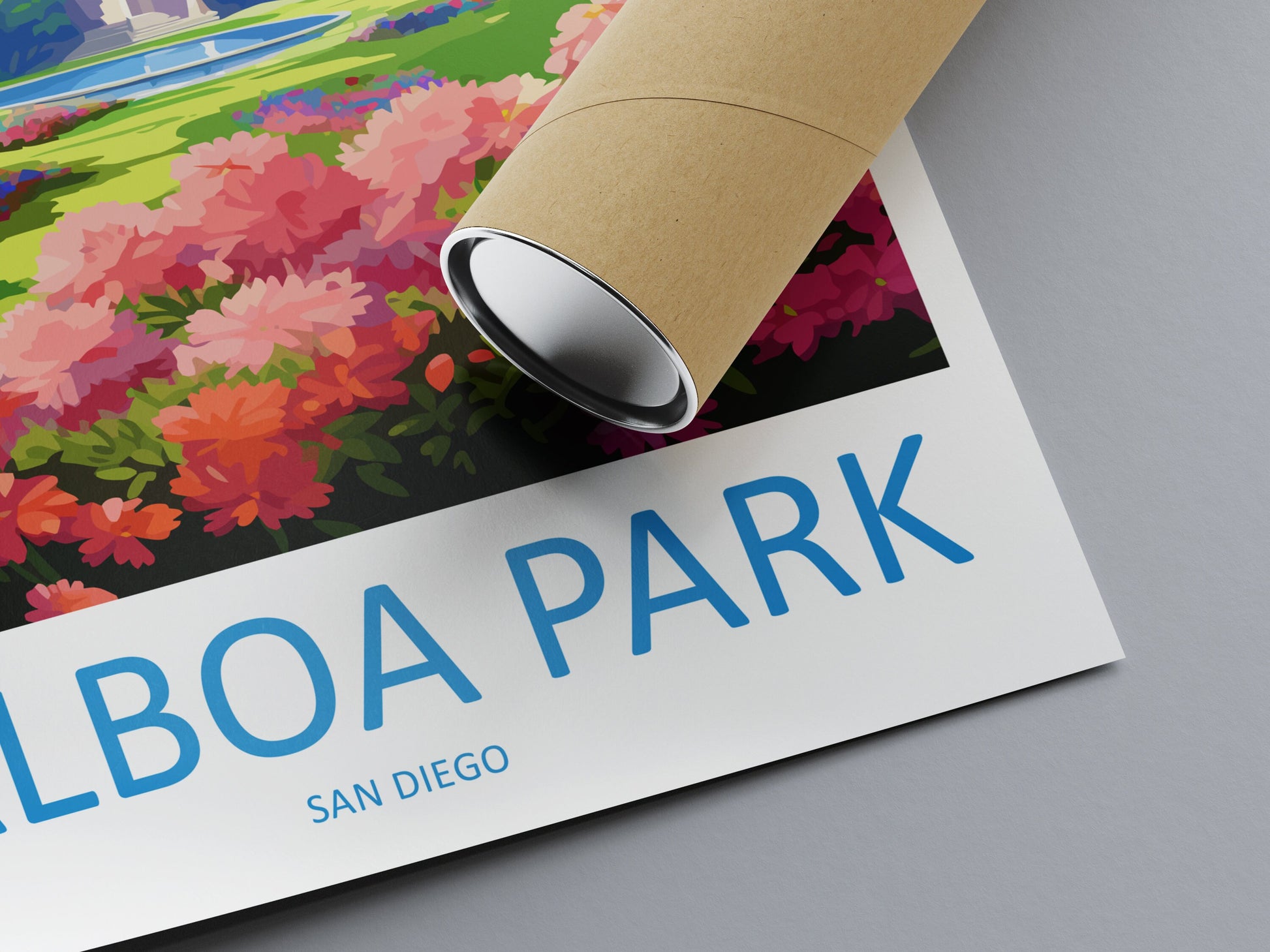 Balboa Park Travel Print Wall Art Balboa Park Wall Hanging Home Décor Balboa Park Gift Art Lovers California Art Lover Gift
