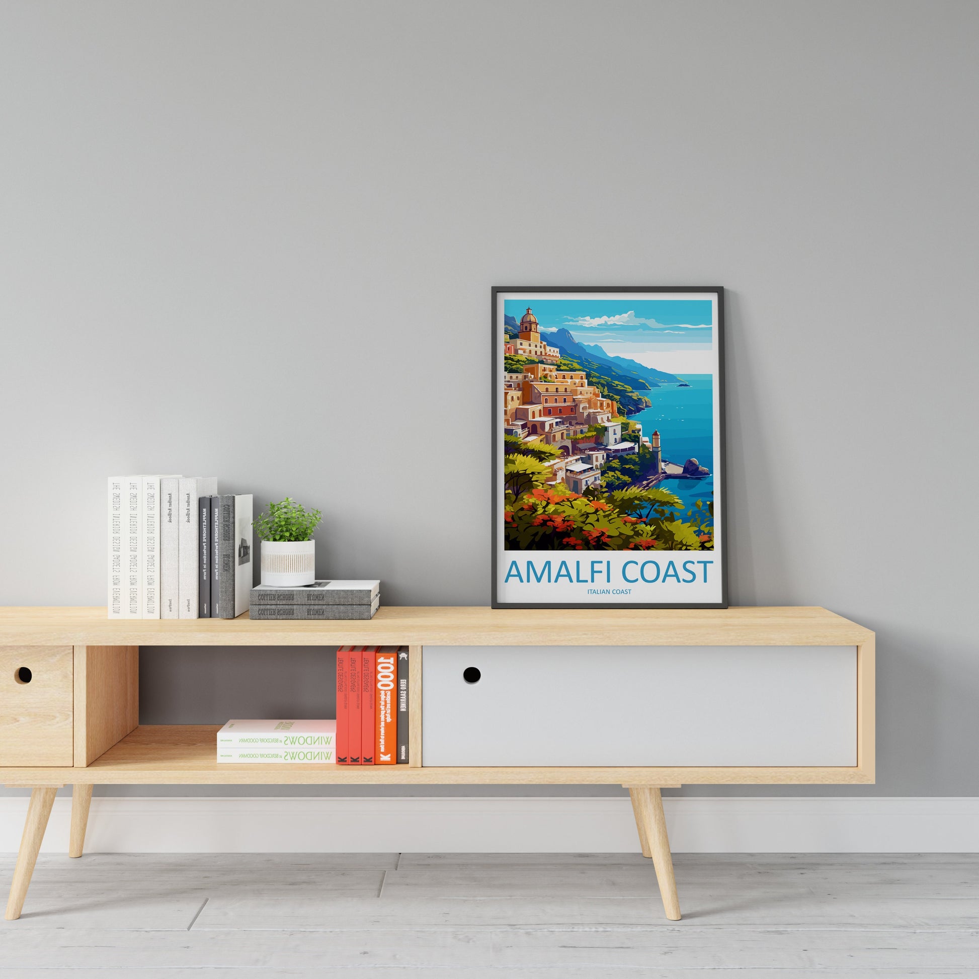 Amalfi Travel Print Wall Art Amalfi Italy Wall Hanging Home Decoration Amalfi Gift Art Lovers Wall Art Print Amalfi Italy Art Amalfi Art