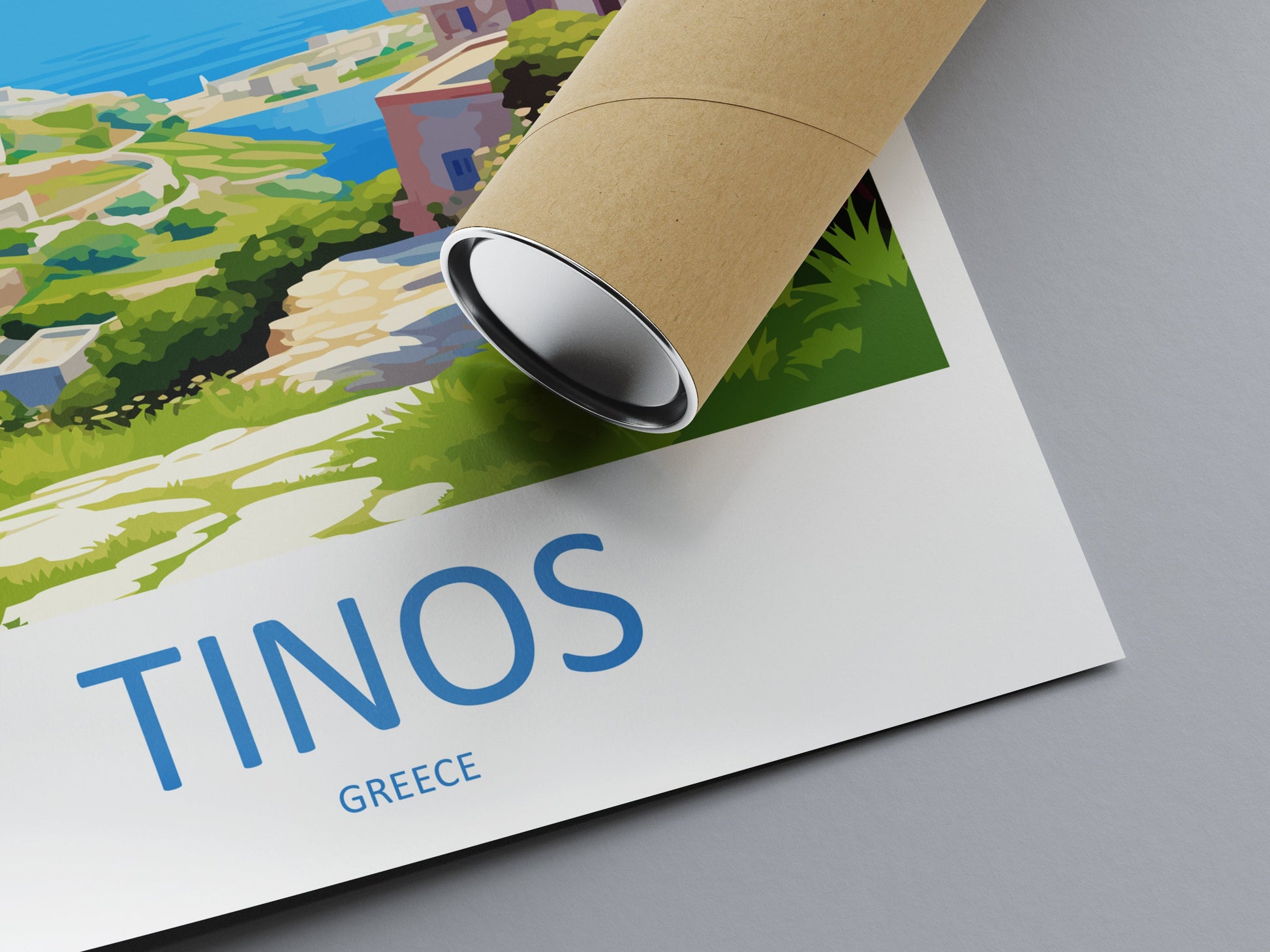 Tinos Travel Print Wall Art Tinos Greece Wall Hanging Home Deco Tinos Gift Art Lovers Wall Art Print Tinos Greece