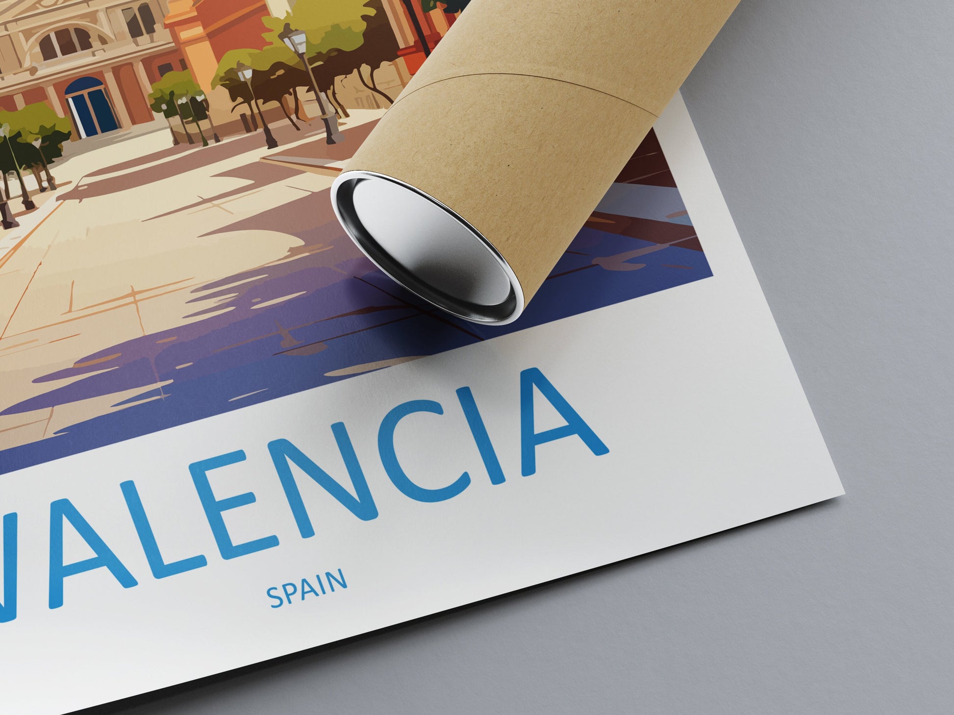 Valencia Travel Print Wall Art Valencia Wall Hanging Home Décor Valencia Gift Art Lovers Spain Art Lover Gift Valencia Print Spain Wall Art