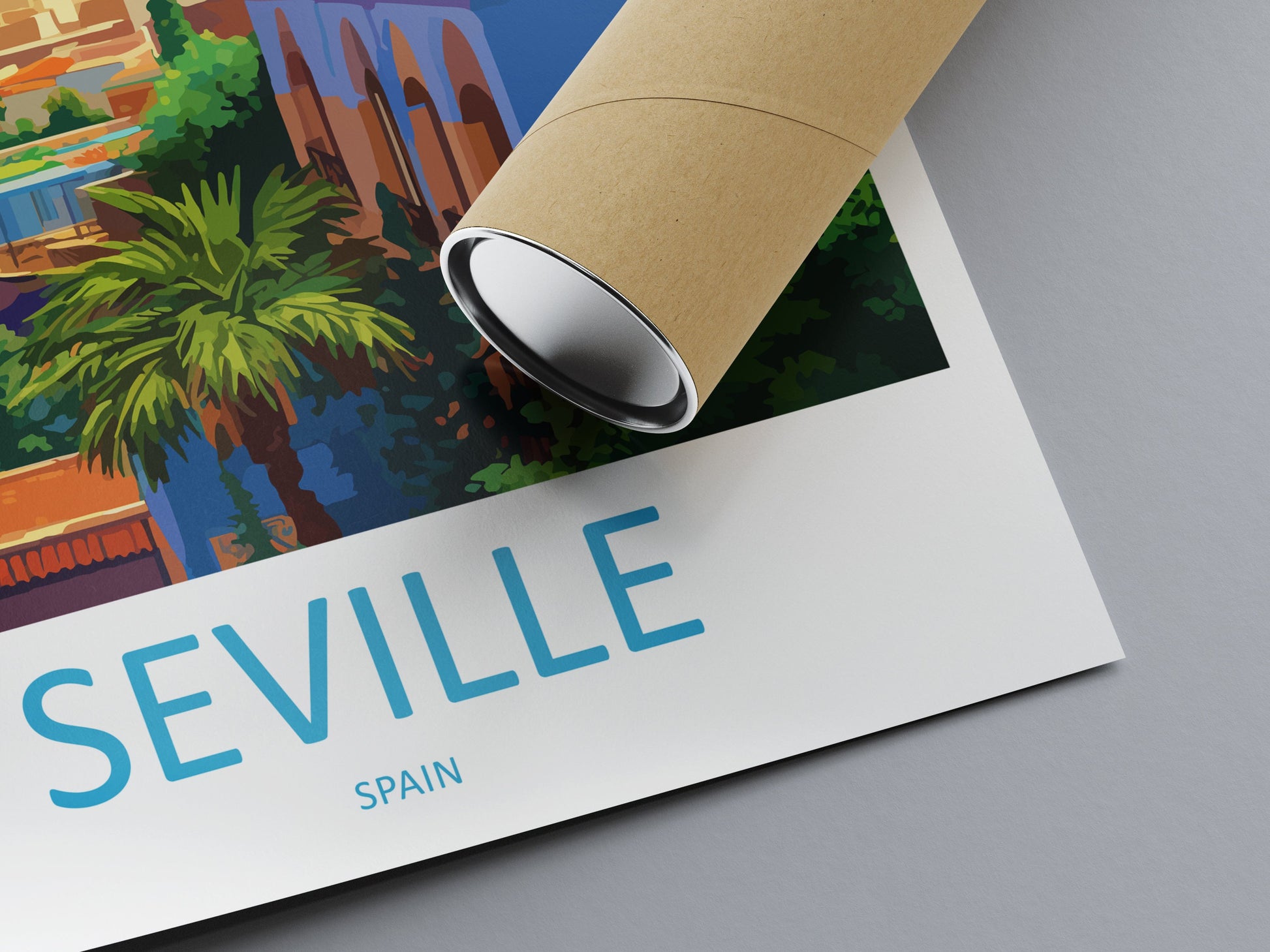 Seville Travel Print Wall Art Seville Wall Hanging Home Décor Seville Gift Art Lovers Spain Art Lover Gift Seville Print Spain Wall Art Deco