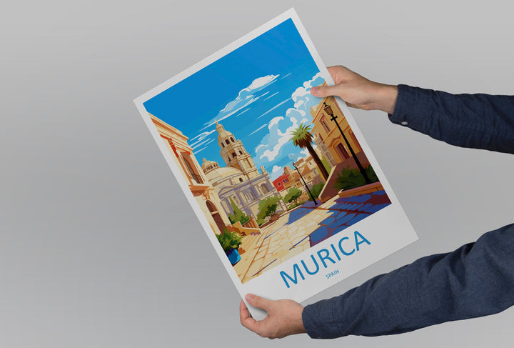 Murica Travel Print Wall Art Murica Wall Hanging Home Décor Murica Gift Art Lovers Spain Art Lover Gift Murica Wall Décor Murica Spain Print