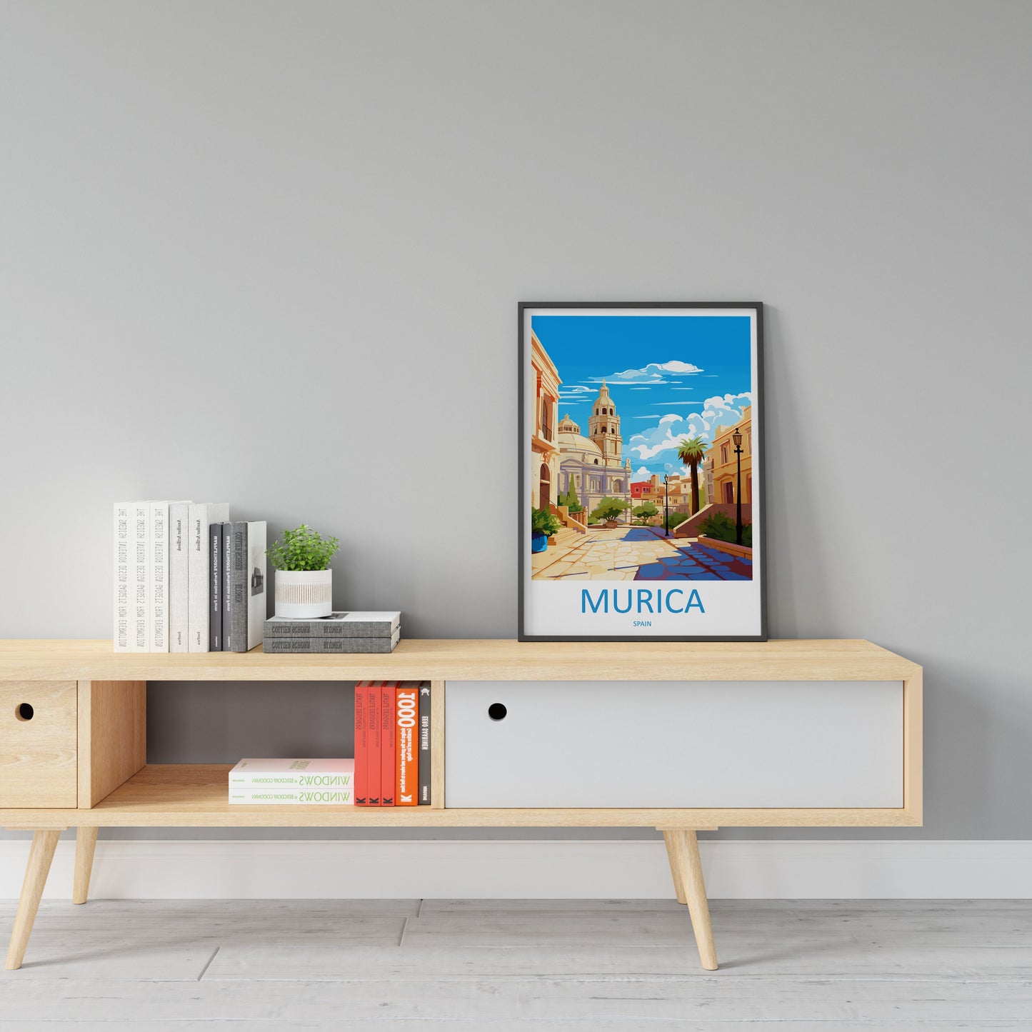 Murica Travel Print Wall Art Murica Wall Hanging Home Décor Murica Gift Art Lovers Spain Art Lover Gift Murica Wall Décor Murica Spain Print