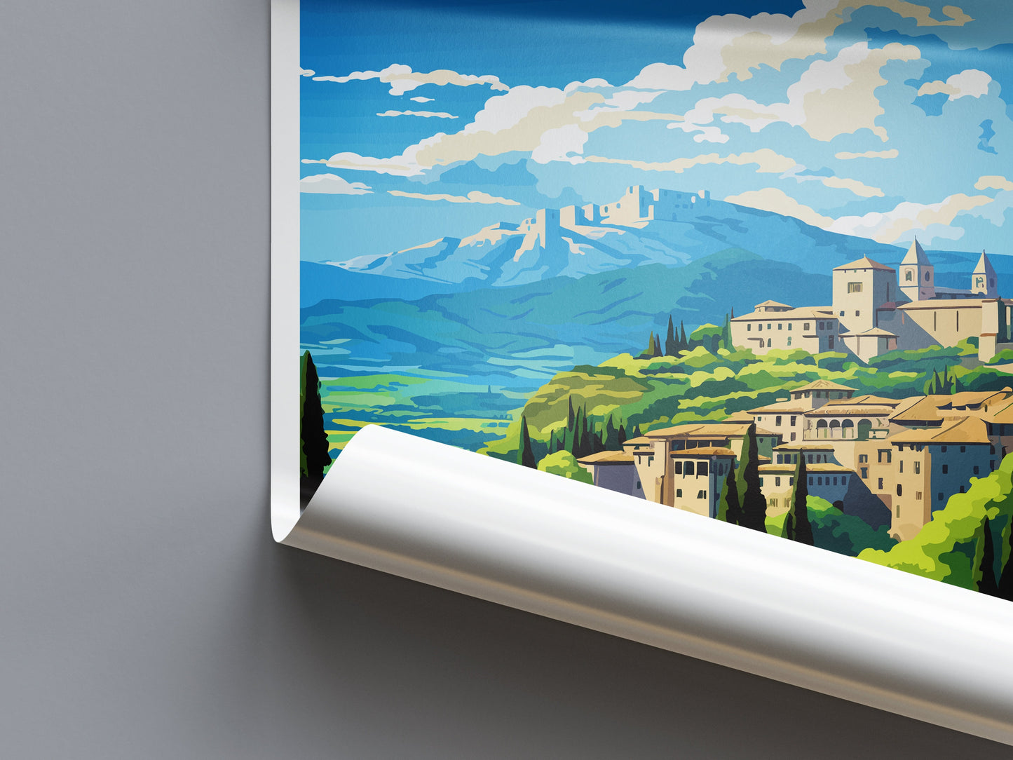 Granada Travel Print Wall Art Granada Wall Hanging Home Décor Granada Gift Art Lovers Spain Art Lover Gift Granada Wall Décor Granada Art