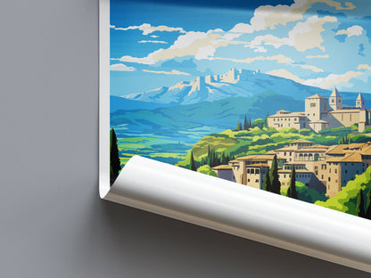 Granada Travel Print Wall Art Granada Wall Hanging Home Décor Granada Gift Art Lovers Spain Art Lover Gift Granada Wall Décor Granada Art