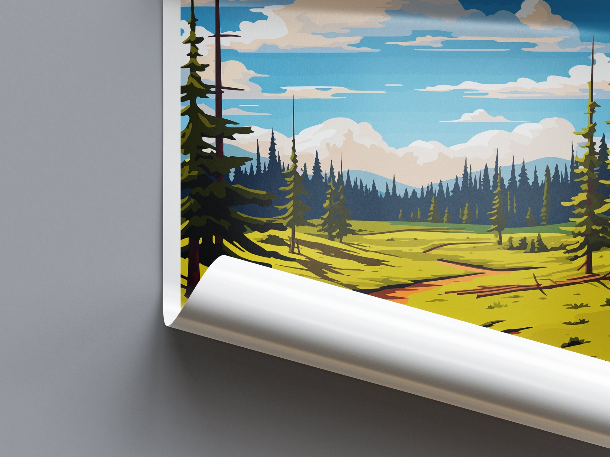 Fishlake National Park Travel Print Wall Art Fishlake National Park Wall Hanging Home Décor Fishlake National Park Art Lovers Utah Art Lover