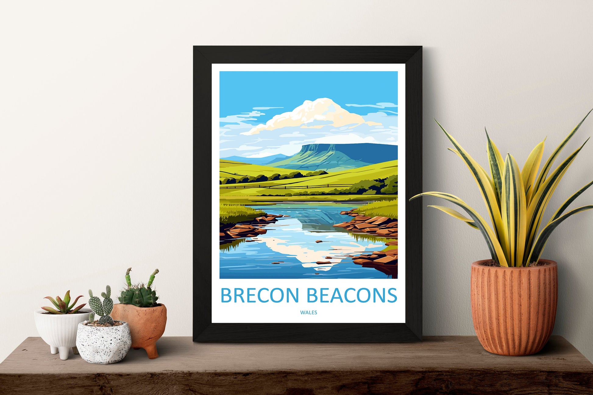 Brecon Beacons Print Brecon Beacons Home Decor Landscape Art Print Brecon Beacons Wall Nature Enthusiast Gift Wall Hanging Brecon Beacons