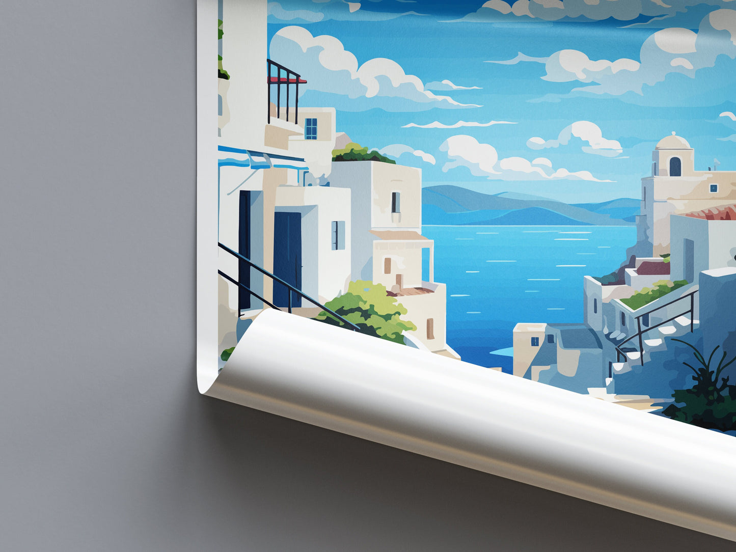 Syros Travel Print Wall Art Syros Greece Wall Hanging Home Decoration Syros Gift Art Lovers Wall Art Print Syros Greece Wall Art