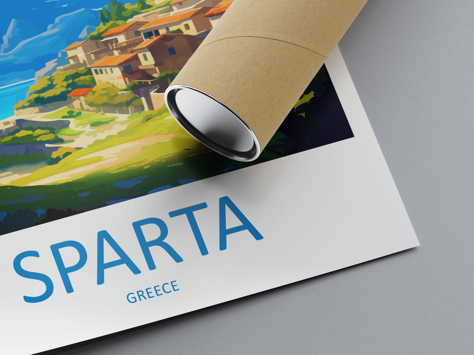 Sparta Travel Print Wall Art Sparta Greece Wall Hanging Home Decoration Sparta Gift Art Lovers Wall Art Print Sparta Greece Wall Art