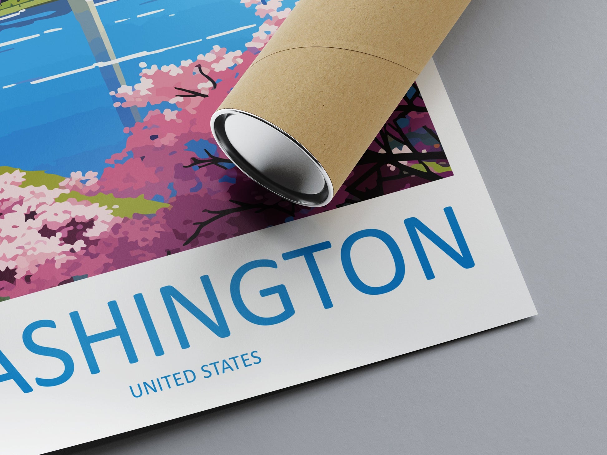 Washington DC Travel Print Wall Art Washington DC Wall Hanging Home Décor Washington DC Gift Art Lovers United States Art Lover Gift