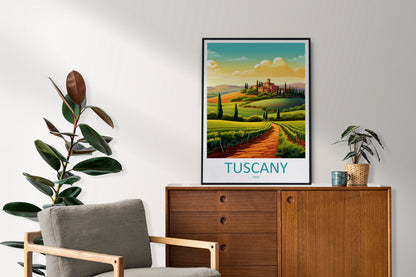Tuscany Travel Print Wall Art Tuscany Italy Wall Hanging Home Decoration Tuscany Gift Art Lovers Wall Art Print Tuscany Italy Art Tuscany