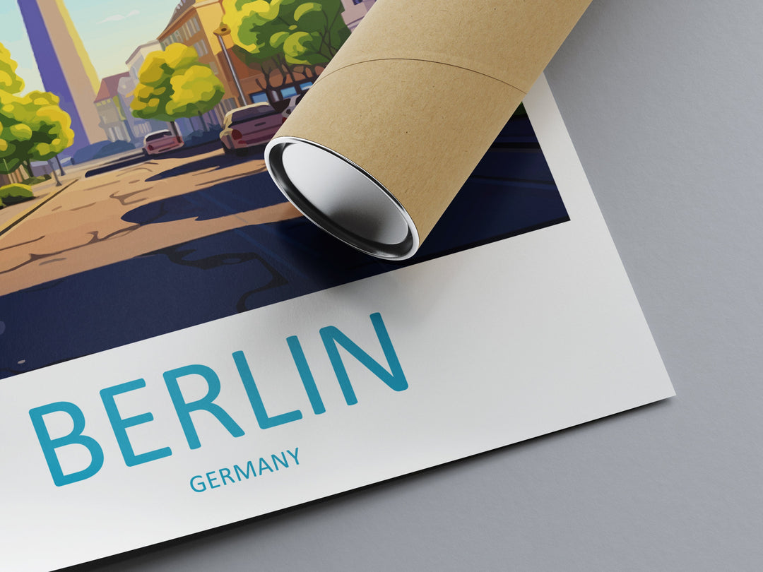 Berlin Travel Print Wall Art Berlin Wall Hanging Home Décor Berlin Gift Art Lovers Germany Art Lover Gift Berlin Wall Décor Berlin Print
