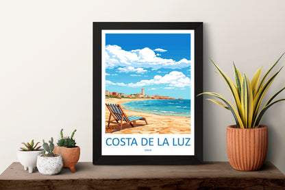 Almeria Travel Print Wall Art Almeria Wall Hanging Home Décor Almeria Gift Art Lovers Spain Art Lover Gift Almeria Wall Décor Almeria Spain
