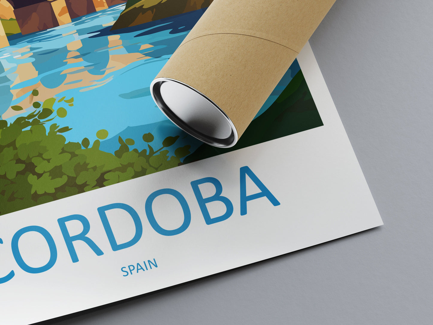 Cordoba Travel Print Wall Art Cordoba Wall Hanging Home Décor Cordoba Gift Art Lovers Spain Art Lover Gift Cordoba Wall Décor Cordoba Art