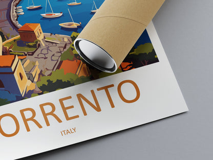 Sorrento Travel Print Wall Art Sorrento Wall Hanging Home Décor Sorrento Gift Art Lovers Italy Art Lover Gift Sorrento Print Sorrento Art