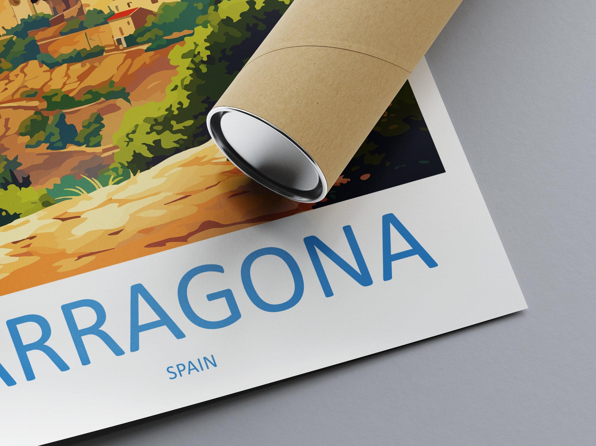 Tarragona Travel Print Wall Art Tarragona Wall Hanging Home Décor Tarragona Gift Art Lovers Spain Art Lover Gift Tarragona Print Spain Art