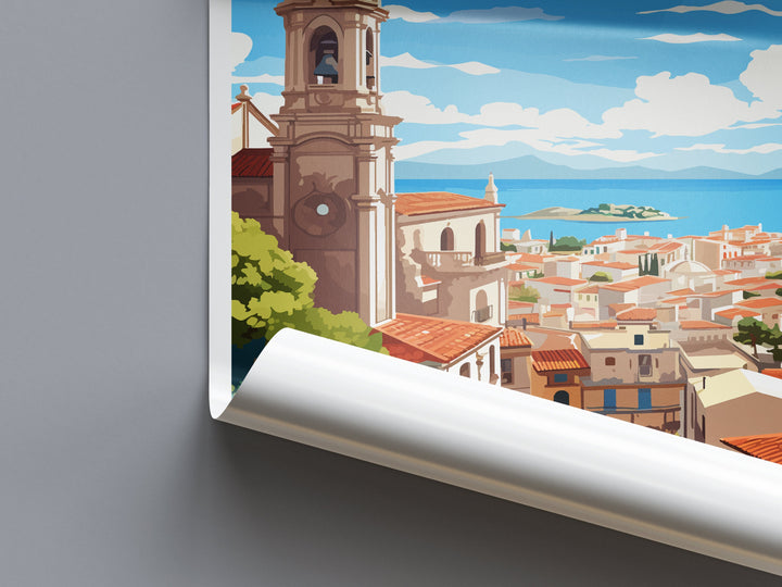 Malaga Travel Print Wall Art Malaga Wall Hanging Home Décor Malaga Gift Art Lovers Spain Art Lover Gift Malaga Wall Décor Malaga Spain Decor
