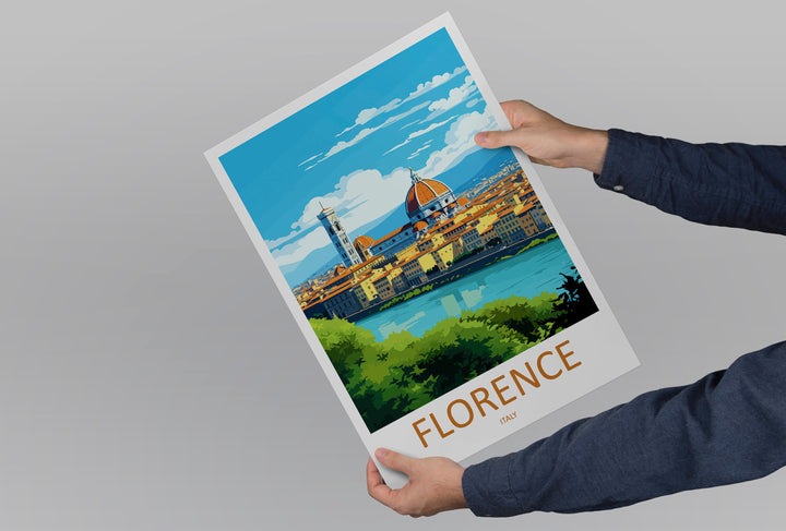 Florence Travel Print Wall Art Florence Italy Wall Hanging Home Decoration Florence Gift Art Lovers Wall Art Print Florence Italy Wall Print
