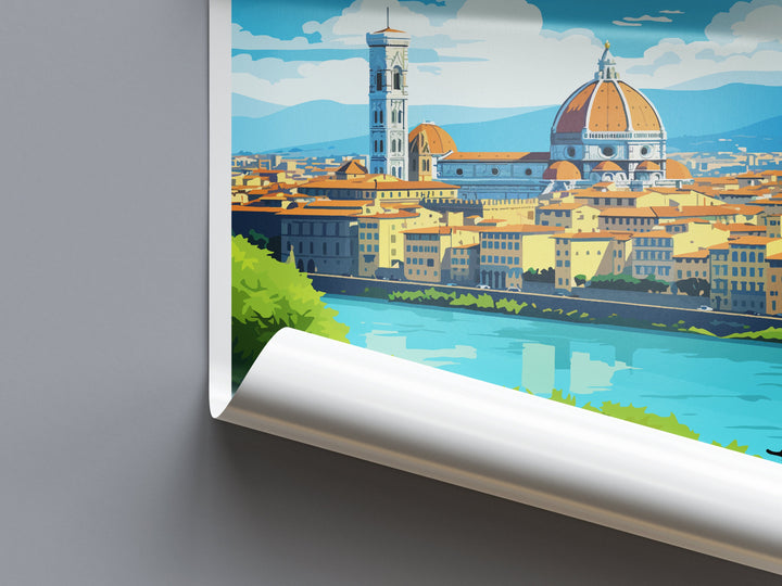 Florence Travel Print Wall Art Florence Italy Wall Hanging Home Decoration Florence Gift Art Lovers Wall Art Print Florence Italy Wall Print