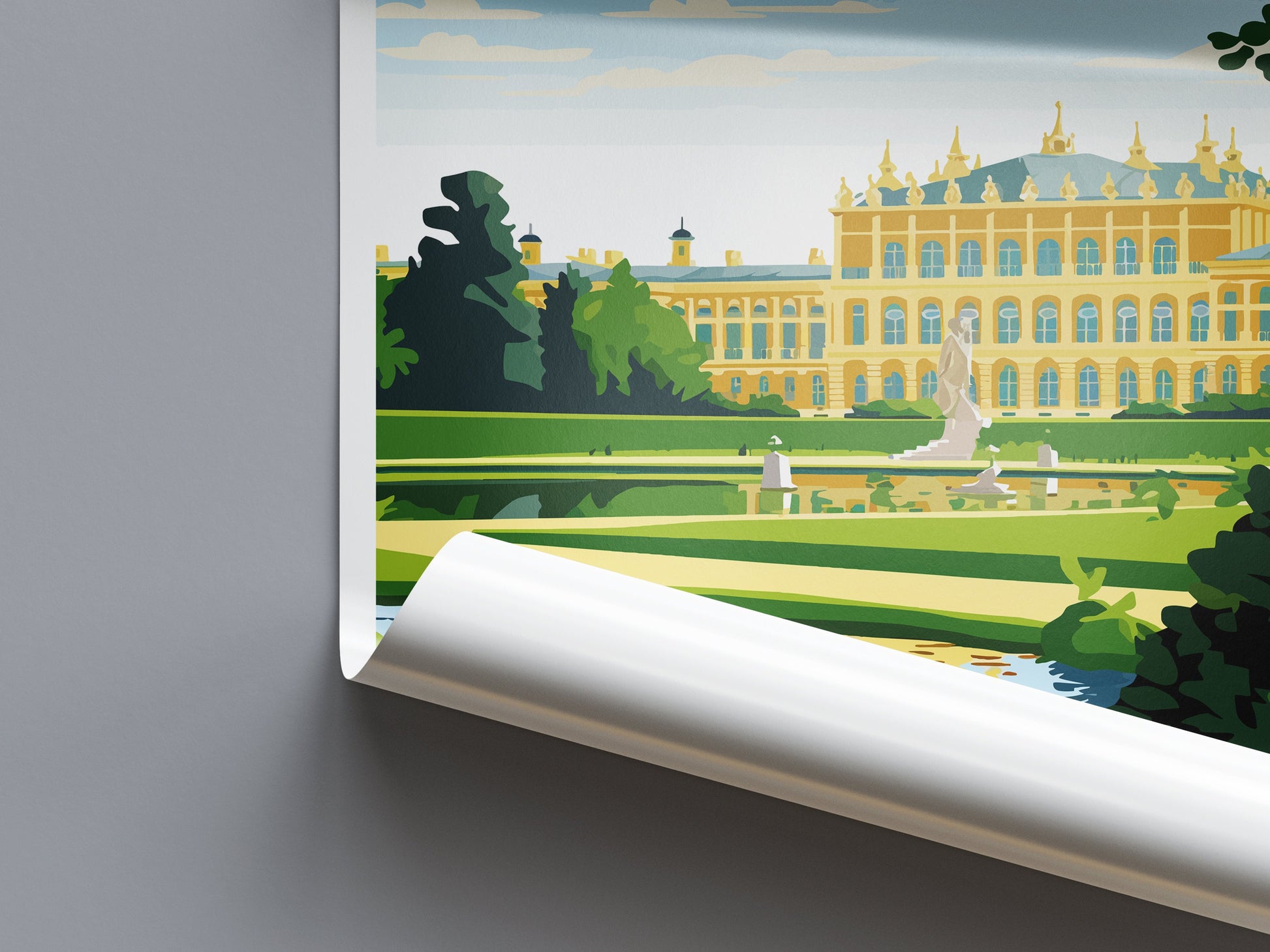 Vienna Travel Print Wall Art Vienna Wall Hanging Home Décor Vienna Gift Art Lovers Austria Art Lover Gift Vienna Travel Poster