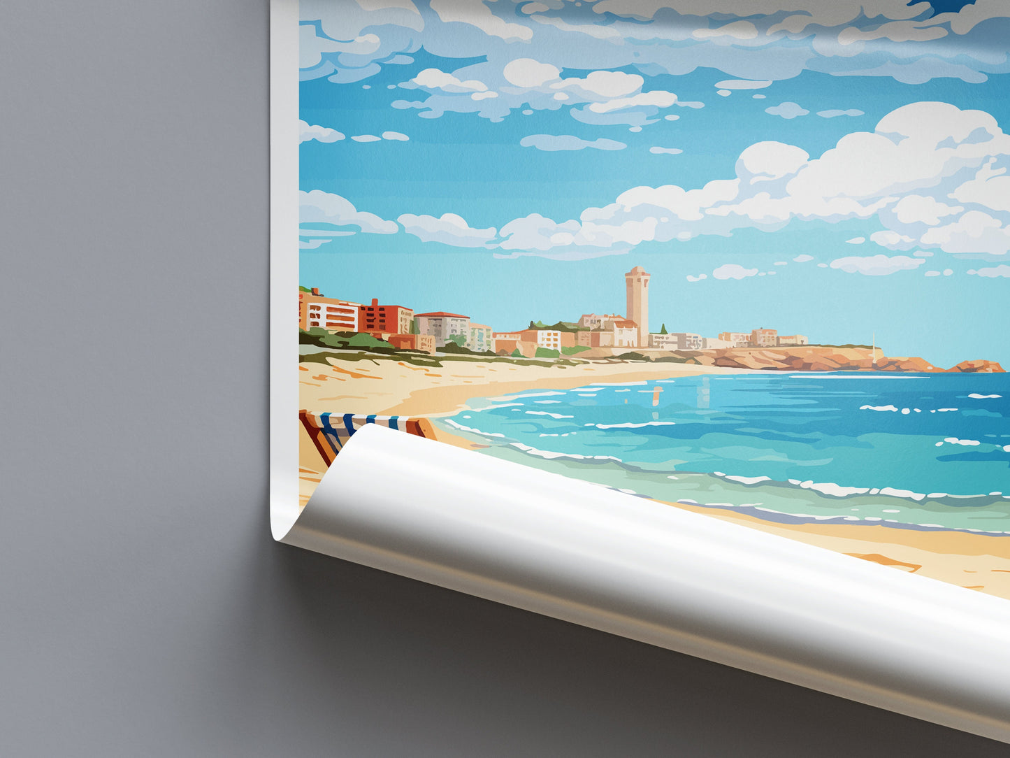 Almeria Travel Print Wall Art Almeria Wall Hanging Home Décor Almeria Gift Art Lovers Spain Art Lover Gift Almeria Wall Décor Almeria Spain