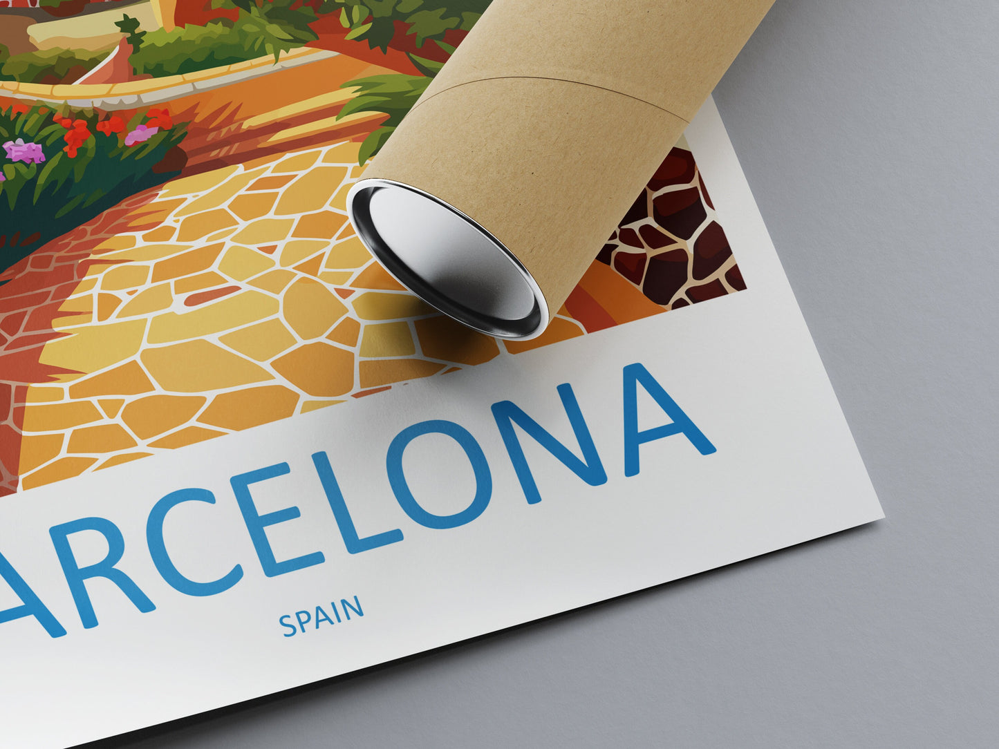 Barcelona Travel Print Wall Art Barcelona Wall Hanging Home Décor Barcelona Gift Art Lovers Spain Art Lover Gift Barcelona Print Spain Art