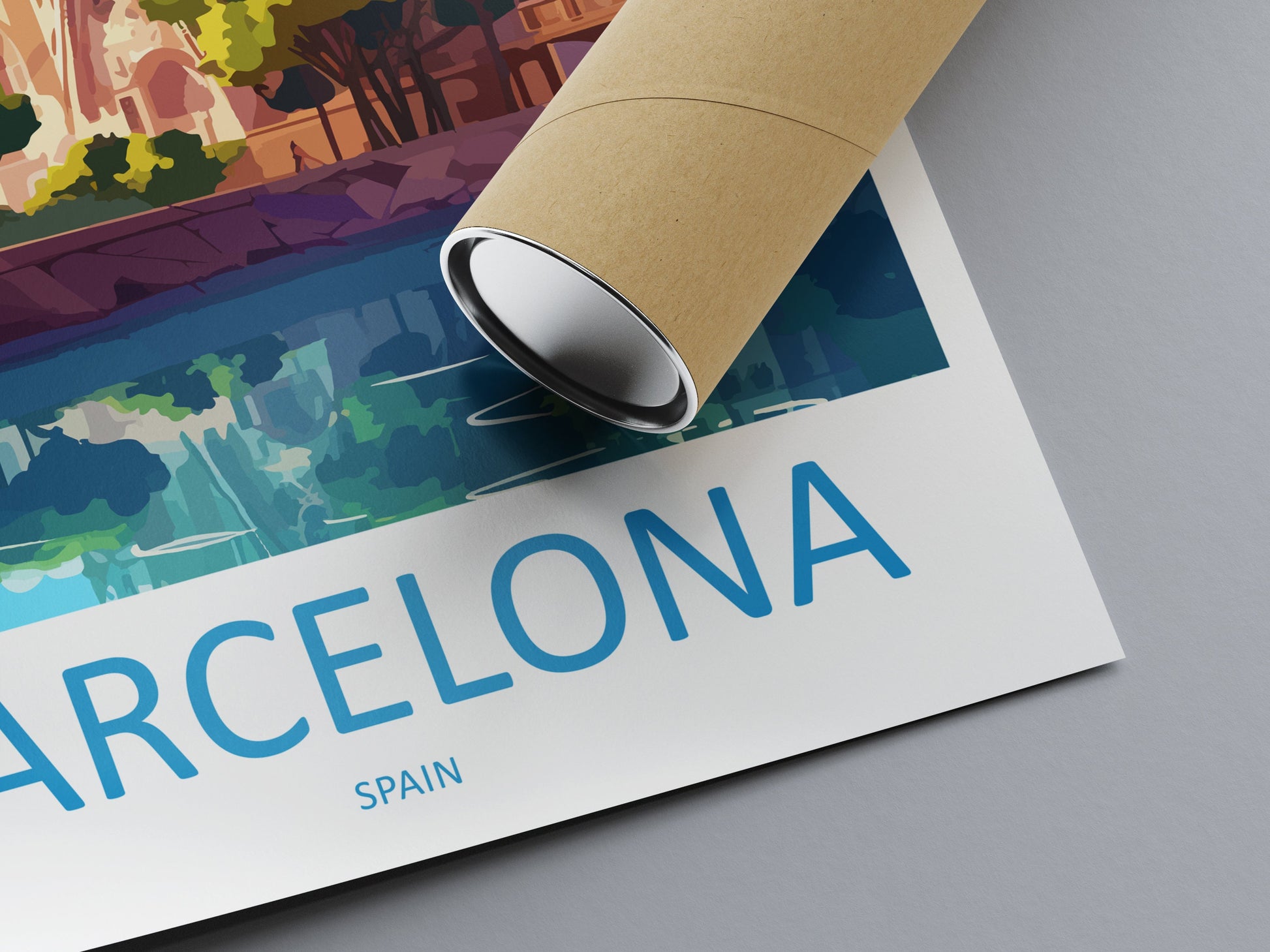 Barcelona Travel Print Wall Art Barcelona Wall Hanging Home Décor Barcelona Gift Art Lovers Spain Art Lover Gift Barcelona Print Spain Art