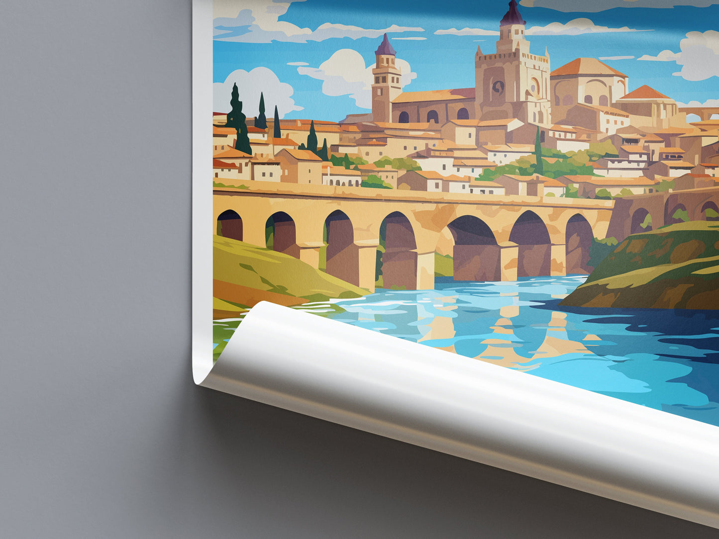 Cordoba Travel Print Wall Art Cordoba Wall Hanging Home Décor Cordoba Gift Art Lovers Spain Art Lover Gift Cordoba Wall Décor Cordoba Art