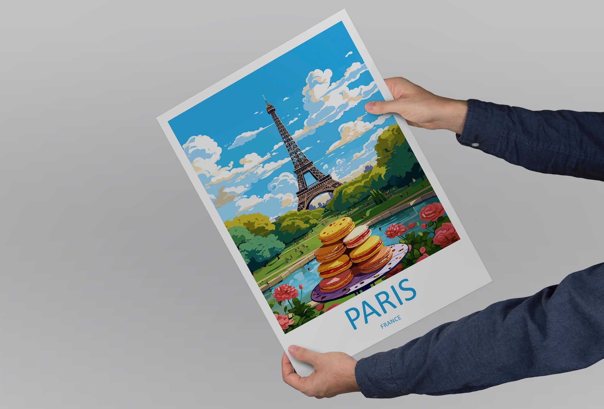 Paris Travel Print Wall Art Paris Wall Hanging Home Décor Paris Gift Art Lovers France Art Lover Gift Paris Print France Wall Art Décor