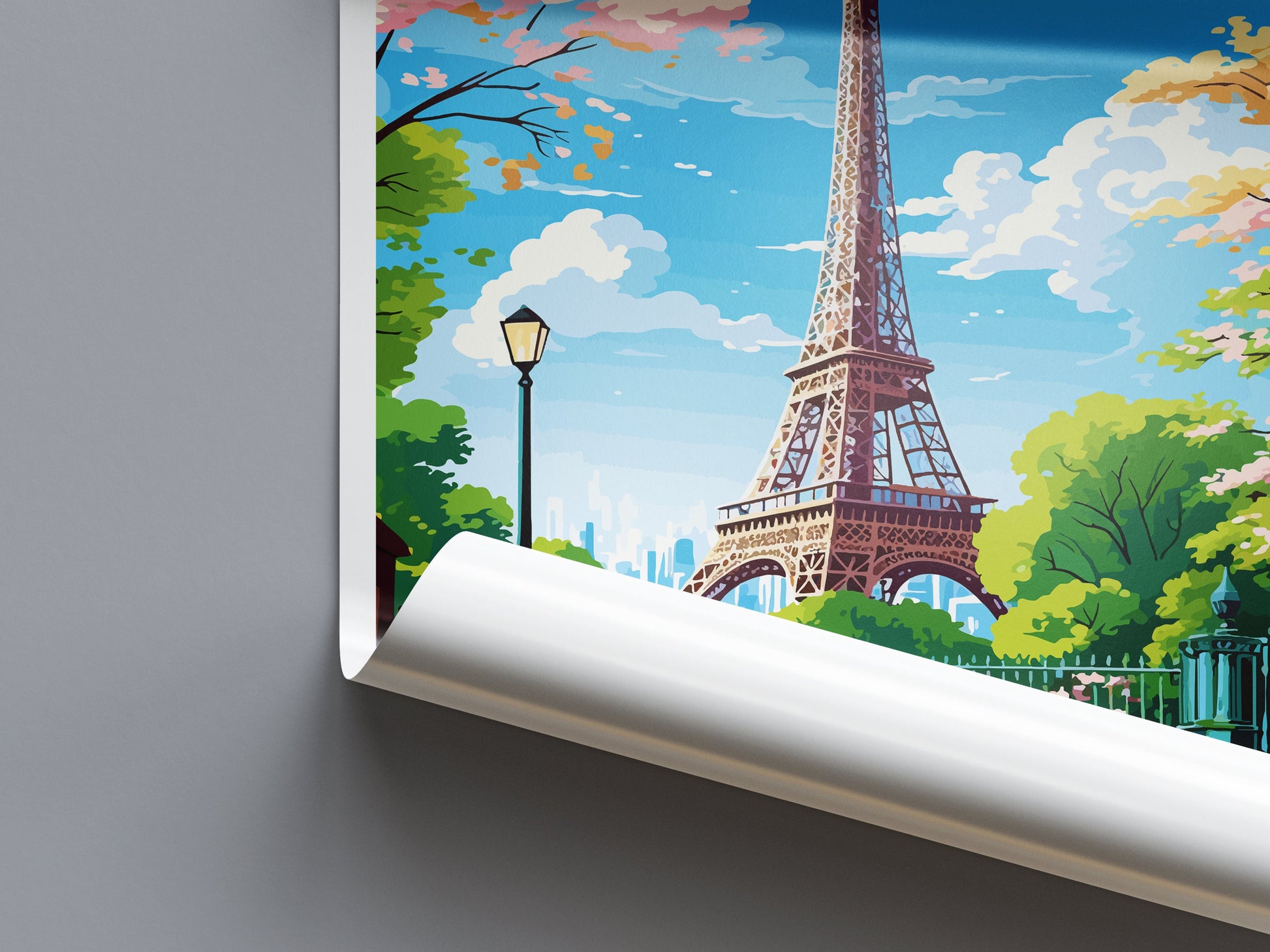 Paris Travel Print Wall Art Paris Wall Hanging Home Décor Paris Gift Art Lovers France Art Lover Gift Paris Print France Wall Art Décor