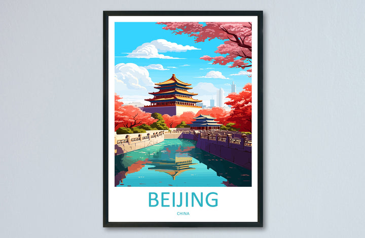 Beijing Travel Print Wall Art Beijing Wall Hanging Home Décor Gift Beijing Art Lovers China Beijing Art Gift Lover Print