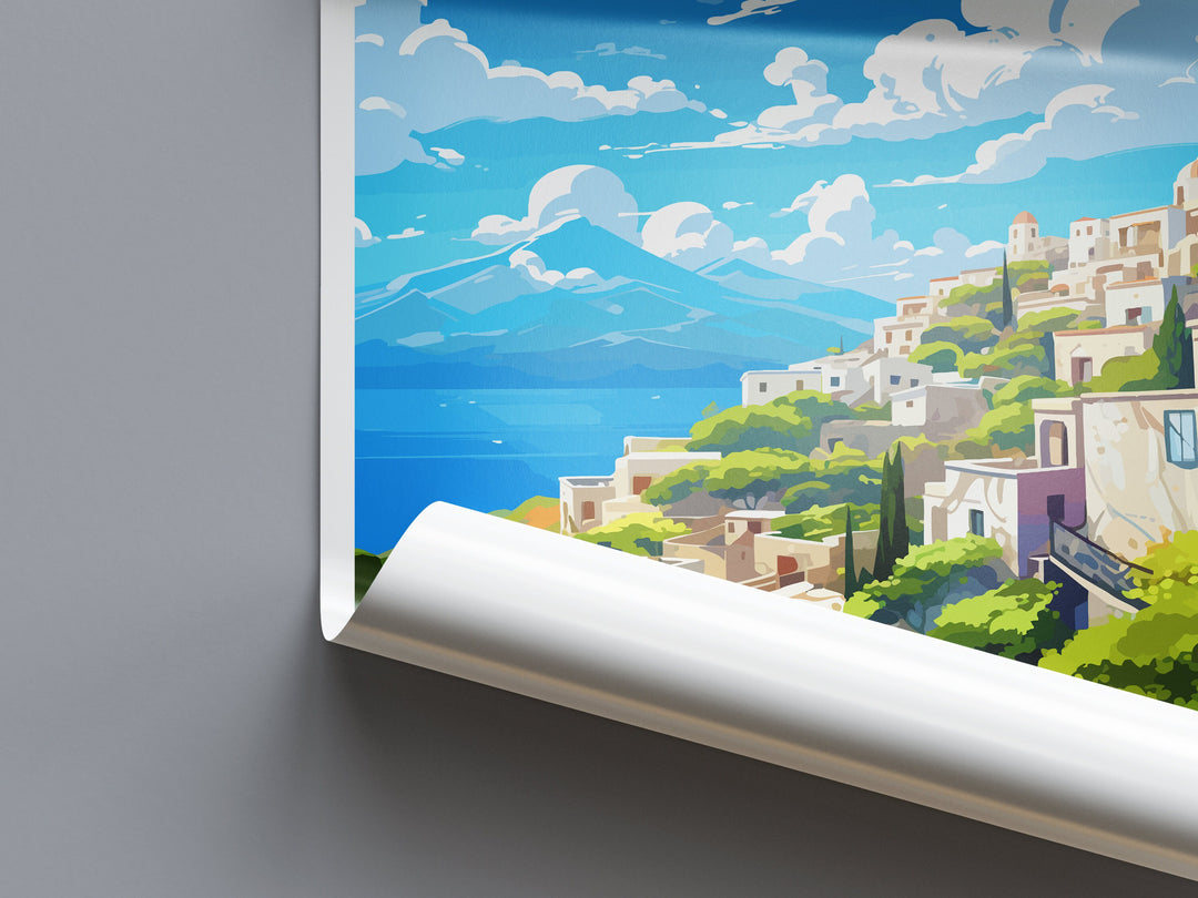Crete Travel Print Wall Art Crete Greece Wall Hanging Home Decoration Crete Gift Art Lovers Wall Art Print Crete Wall Décor Greece Poster