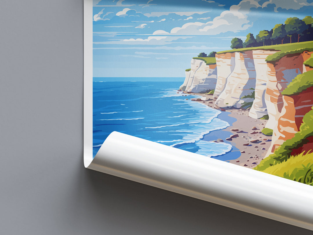 Rugen Island Travel Print Wall Art Rugen Island Wall Hanging Home Décor Rugen Island Gift Art Lovers Germany Art Lover Gift Rugen Island Art