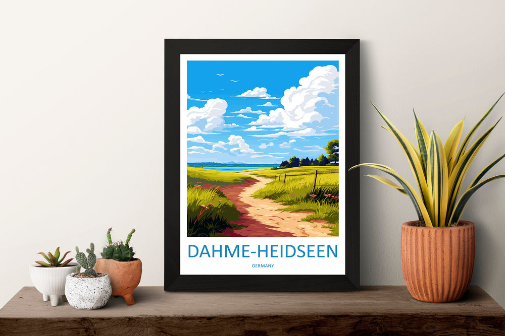 Dahme-Heideseen Travel Print Dahme-Heideseen Home Décor Germany Art Print Germany Dahme-Heideseen Wall Print For Dahme-Heideseen Gift