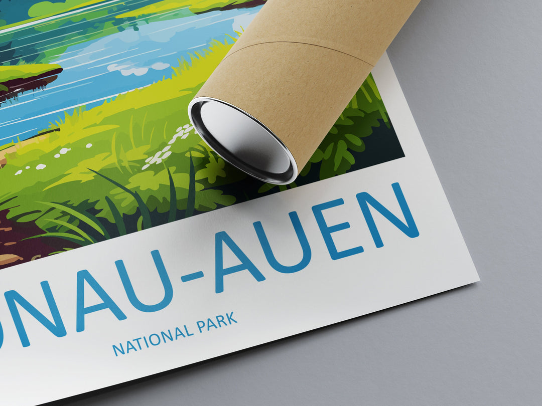 Donau Auen Travel Print Donau Auen Home Décor Germany Art Print Germany Donau Auen Wall Print For Donau Auen Gift