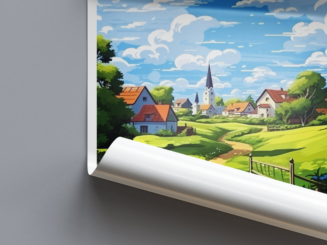 Lausitz Travel Print Lausitz Home Décor Germany Art Print Germany Lausitz Wall Print For Lausitz Gift