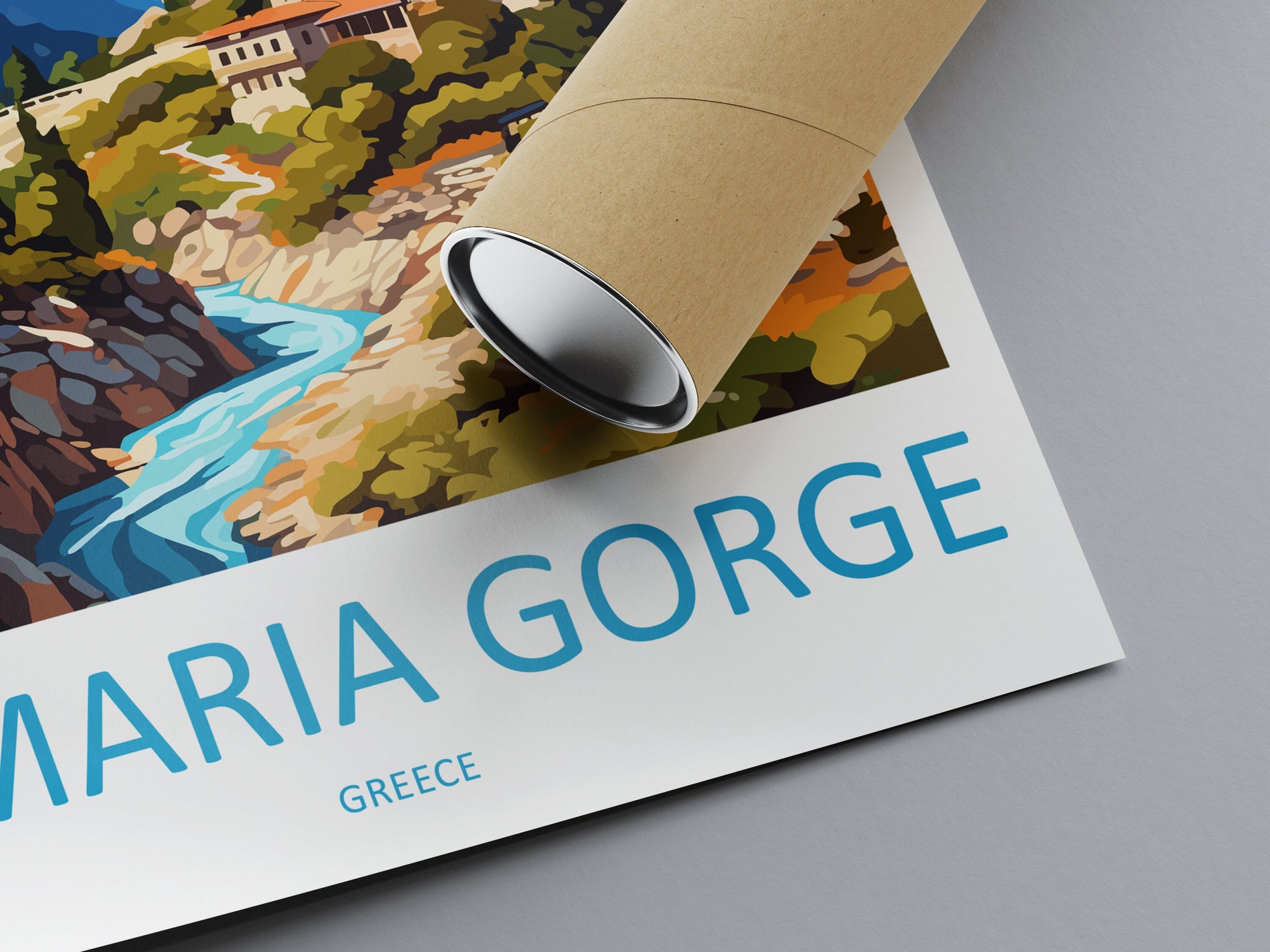 Samaria Gorge Travel Print Wall Art Samaria Gorge Wall Hanging Home Decor Samaria Gorge Gift Art Lovers Wall Art Print Samaria Gorge Art
