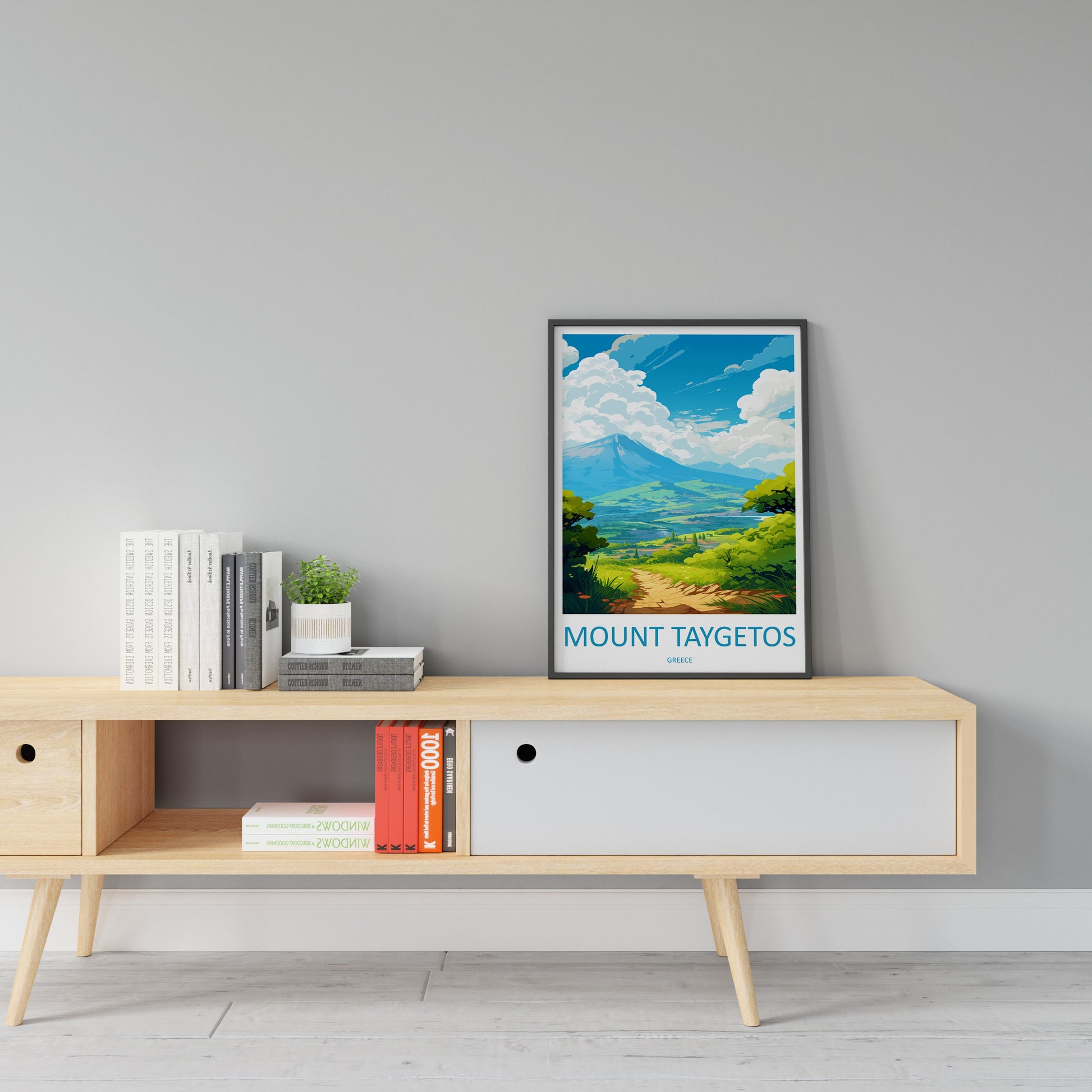 Mount Taygetos Travel Print Wall Art Mount Taygetos Wall Hanging Home Decor Mount Taygetos Gift Art Lovers Wall Art Print Taygetos Greece
