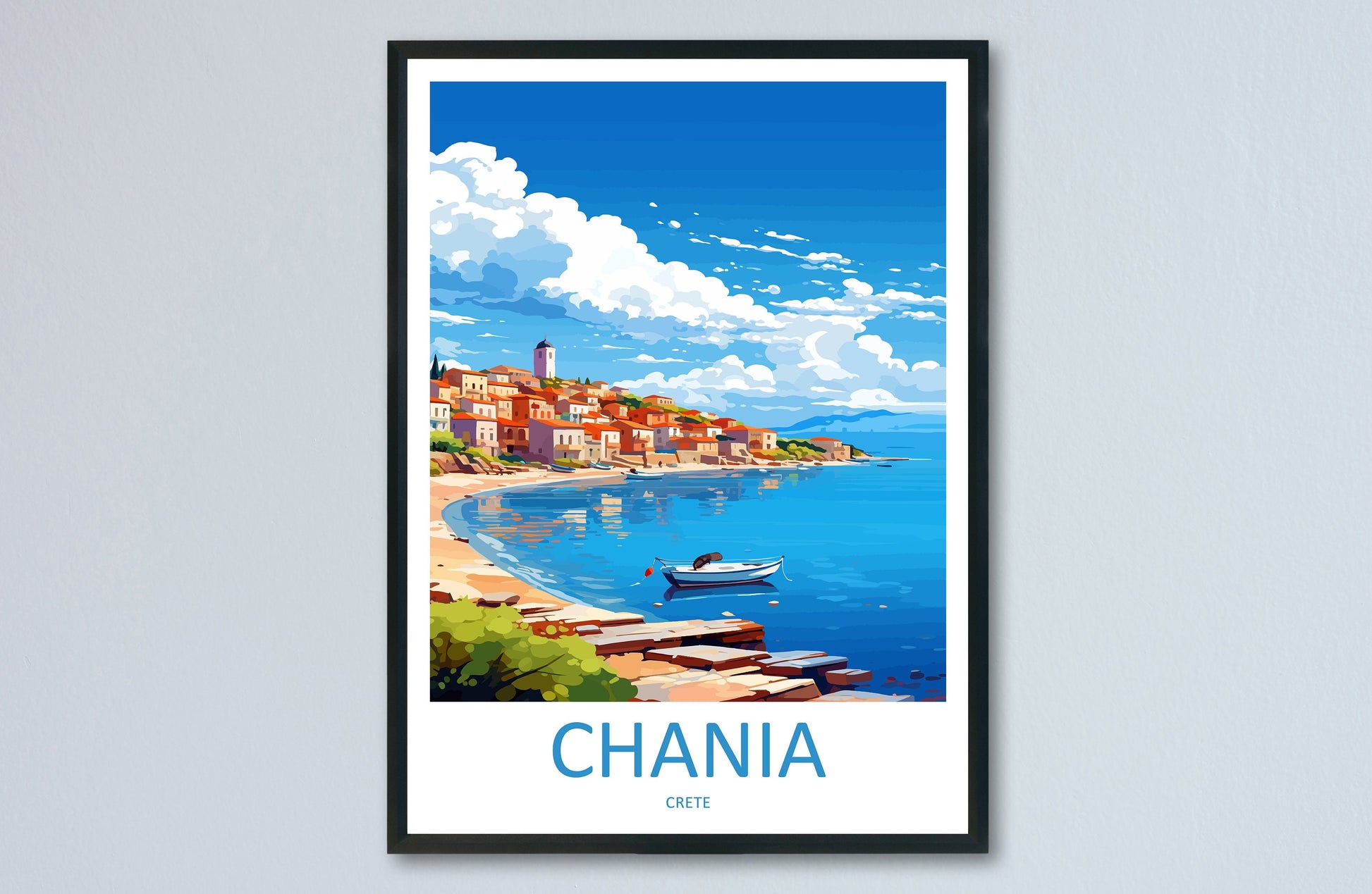 Peloponnese Travel Print Wall Art Peloponnese Wall Hanging Home Decoration Peloponnese Gift Art Lovers Wall Art Print Peloponnese